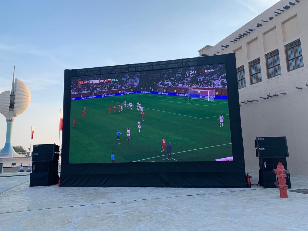 P3.91 Outdoor Events Rental LED Screen in Qatar