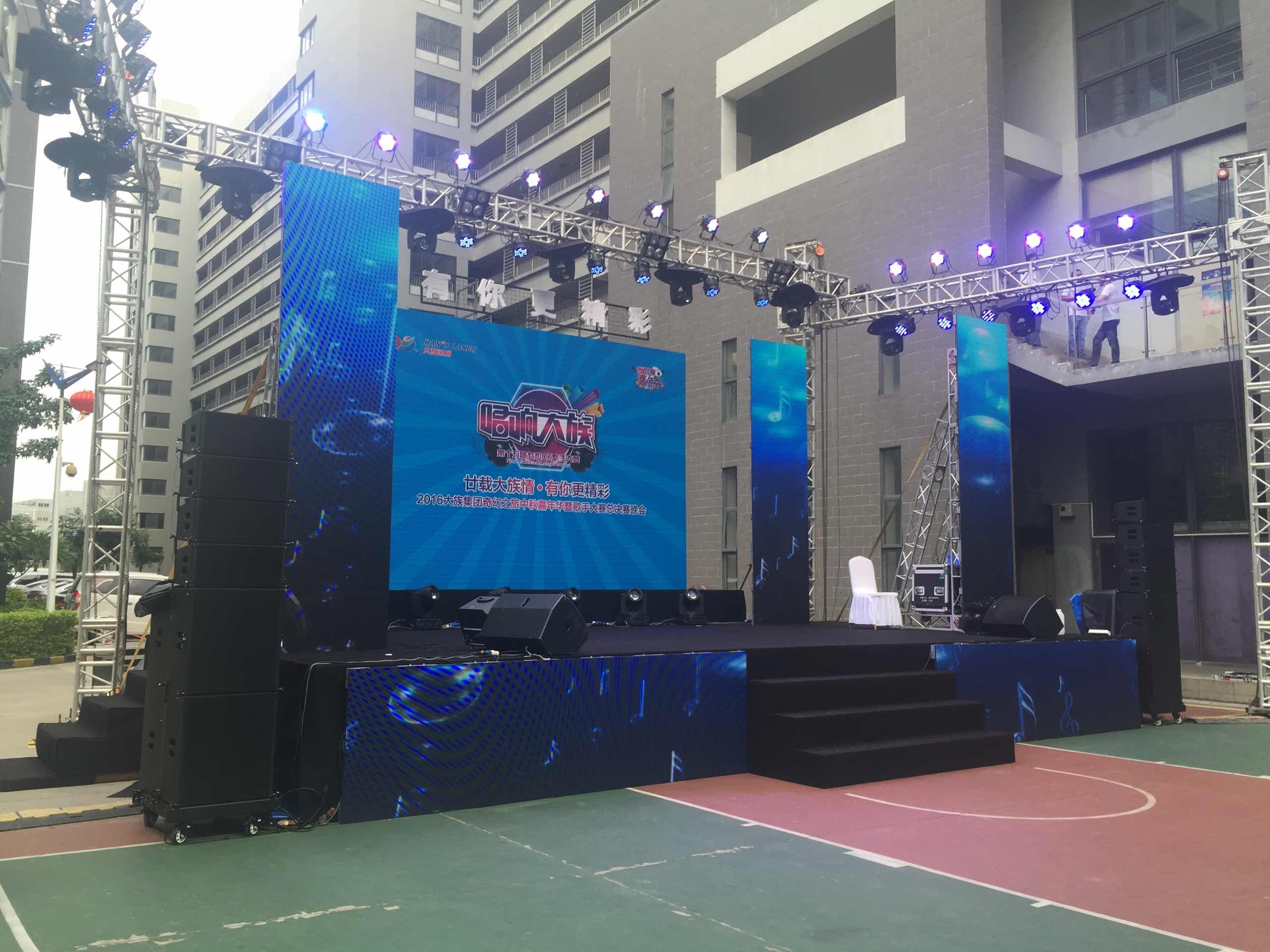 P6.25mm Outdoor Events Rental LED Screen in Shenzhen China