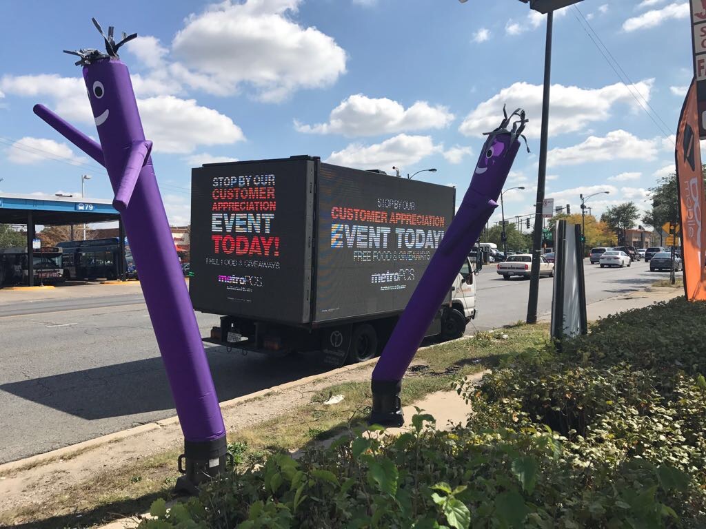 P6mm Outdoor Mobile Billboard in Chicago USA