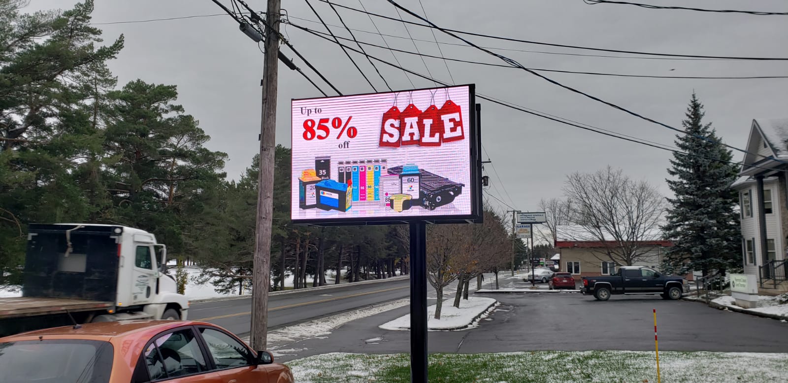 P8mm Outdoor LED Billboard in Canada
