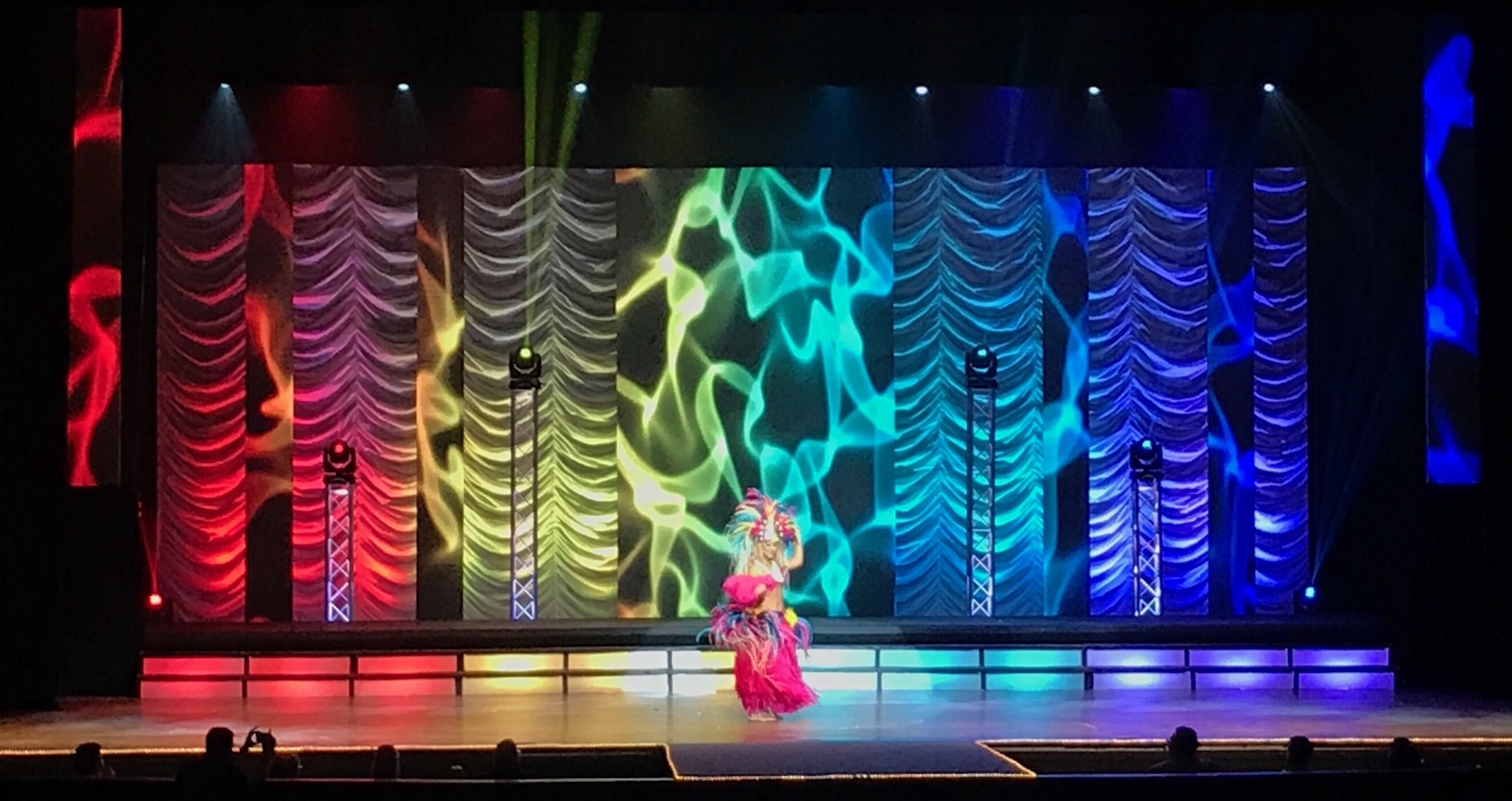 P5.95 Indoor Rental LED Wall For Miss Florida in USA