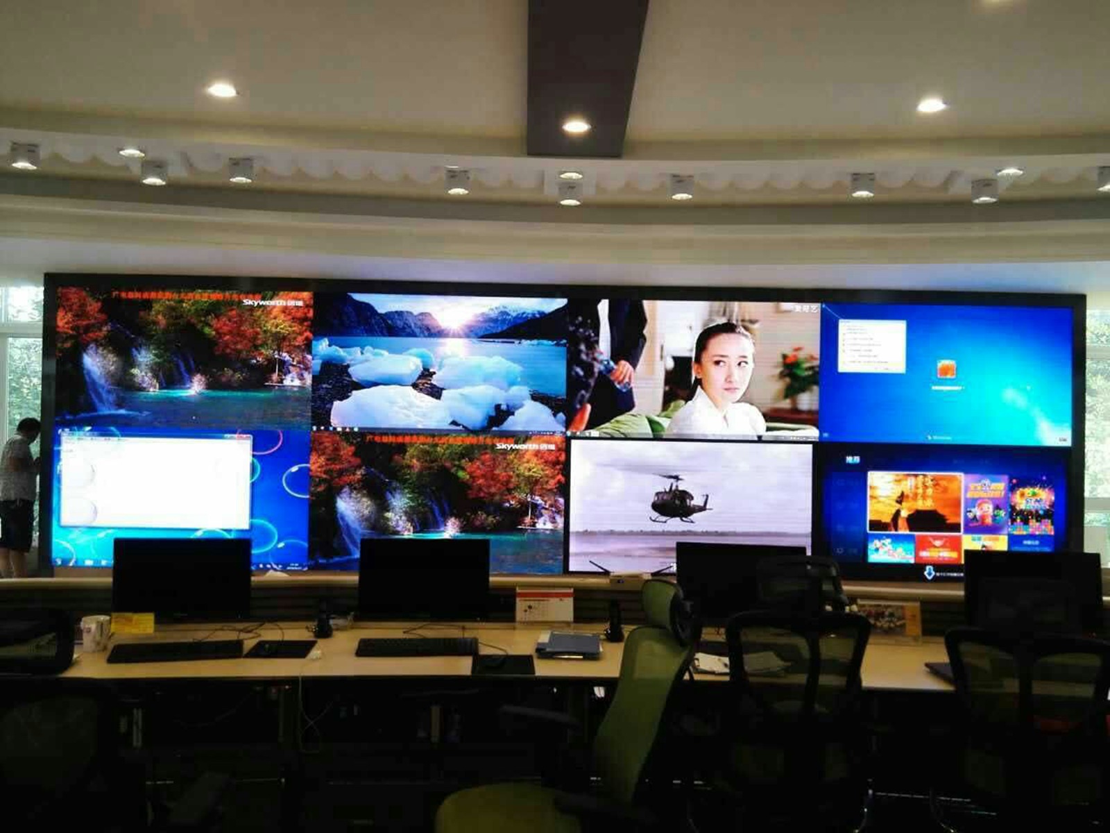 P1.9mm Indoor LED Screen for Monitoring Station in China