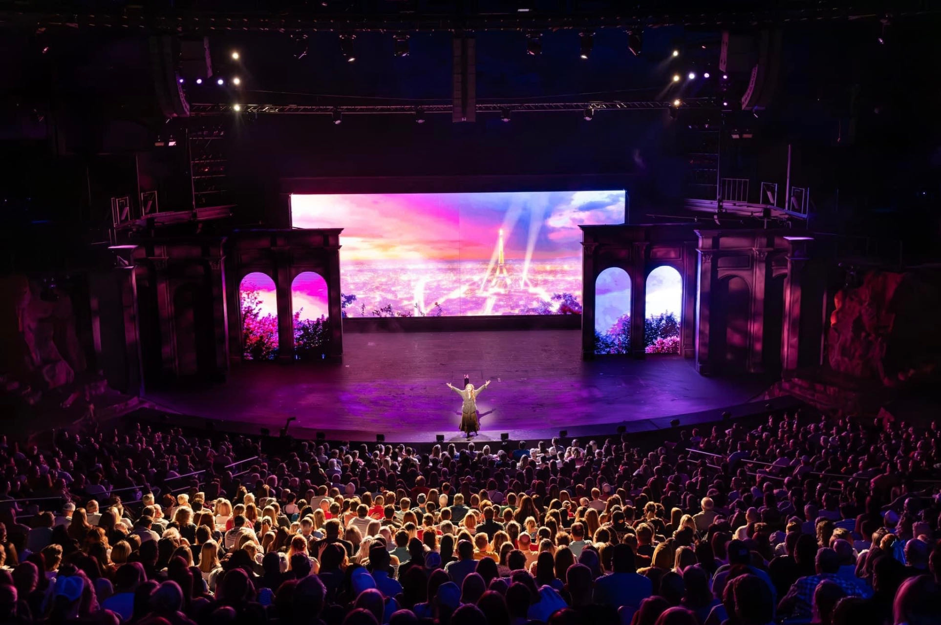 P4.81 Outdoor Events LED Wall For Amphitheater Stage in St.George Utah