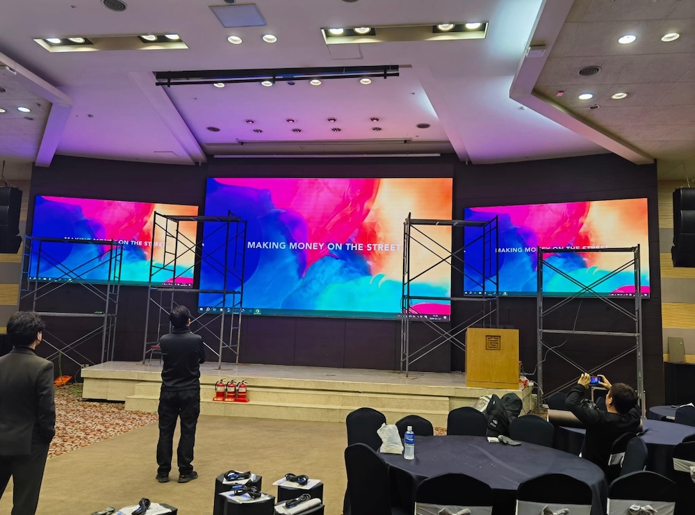 P2.5mm Indoor LED Screen for Church in South Korea