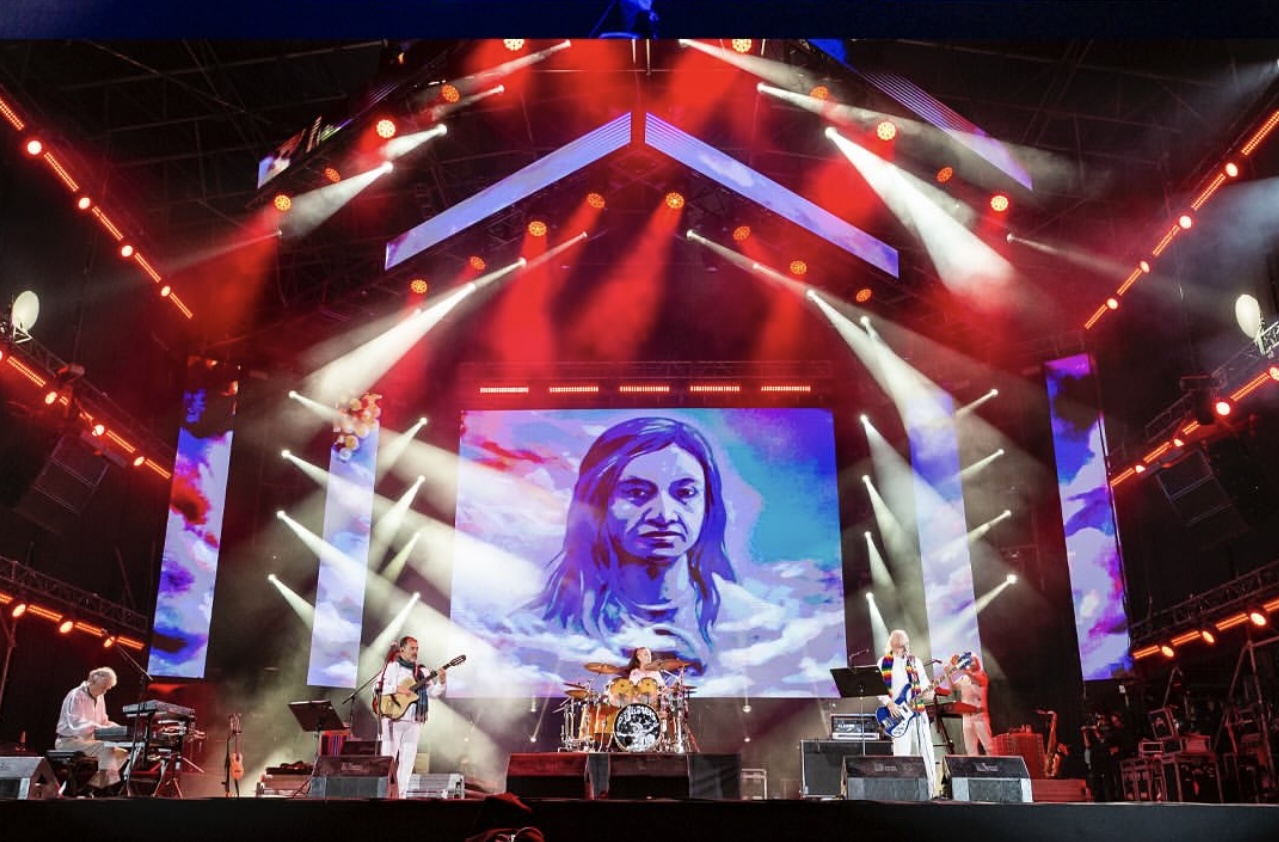 P3.91 Outdoor events rental LED Screen 100sqm for concert in Chile
